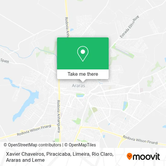 Xavier Chaveiros map
