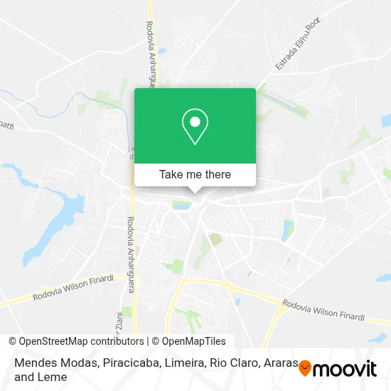 Mendes Modas map