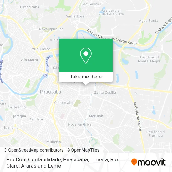 Pro Cont Contabilidade map
