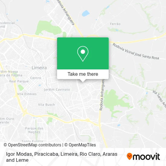 Igor Modas map