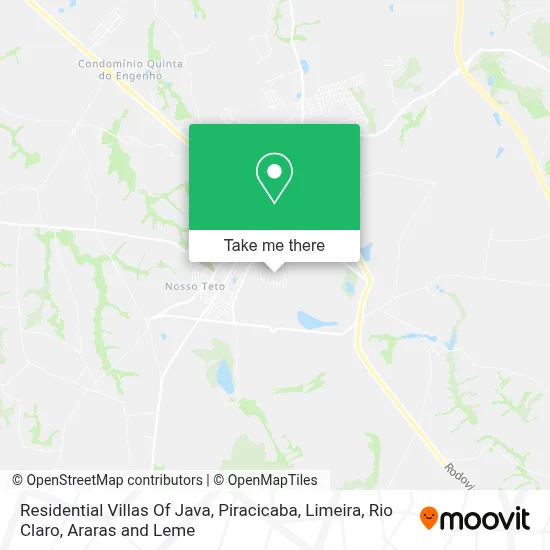 Residential Villas Of Java map