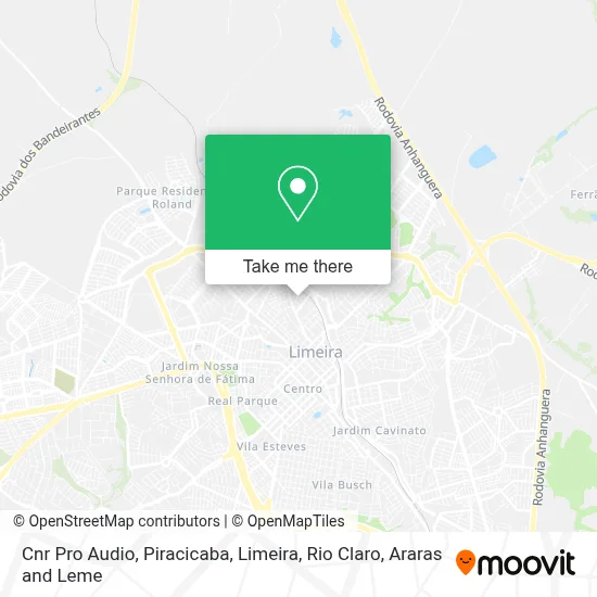Cnr Pro Audio map