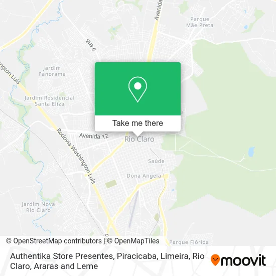 Authentika Store Presentes map