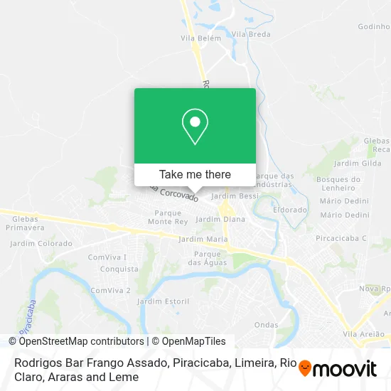 Rodrigos Bar Frango Assado map