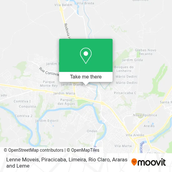 Lenne Moveis map