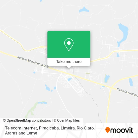 Telecom Internet map