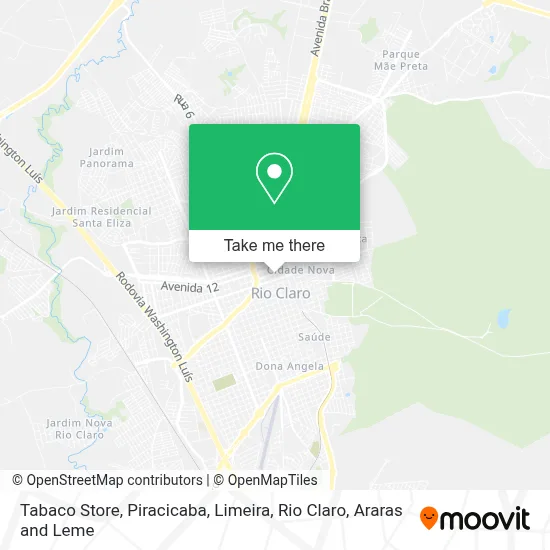 Tabaco Store map