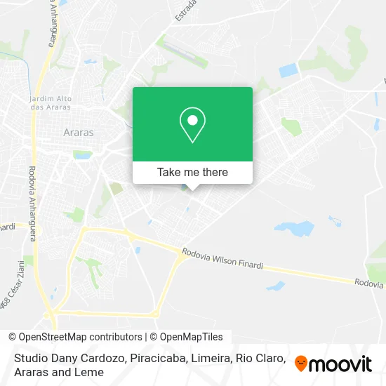 Studio Dany Cardozo map