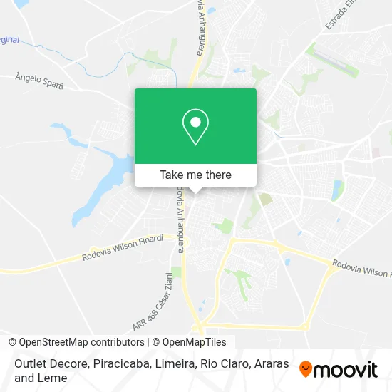 Outlet Decore map