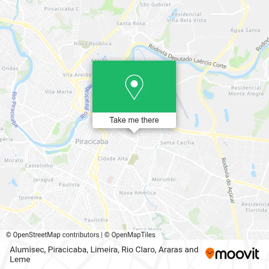 Alumisec map