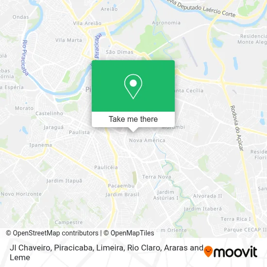 Jl Chaveiro map