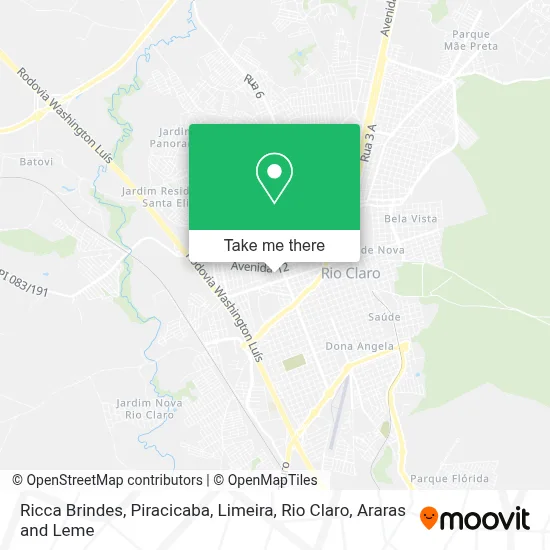 Ricca Brindes map