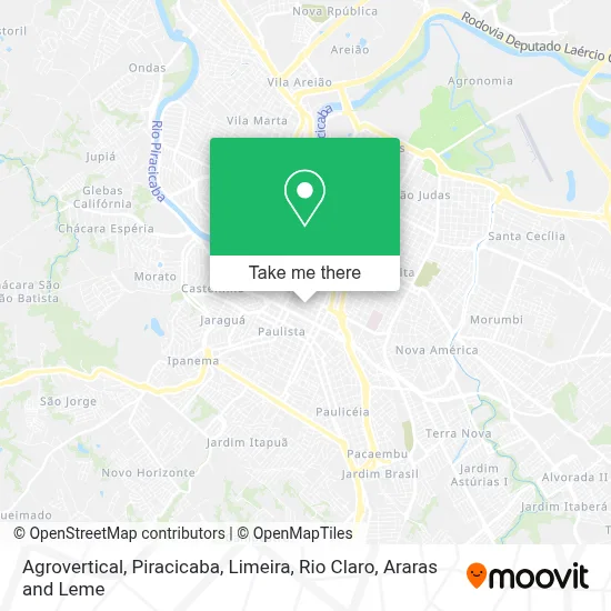 Agrovertical map