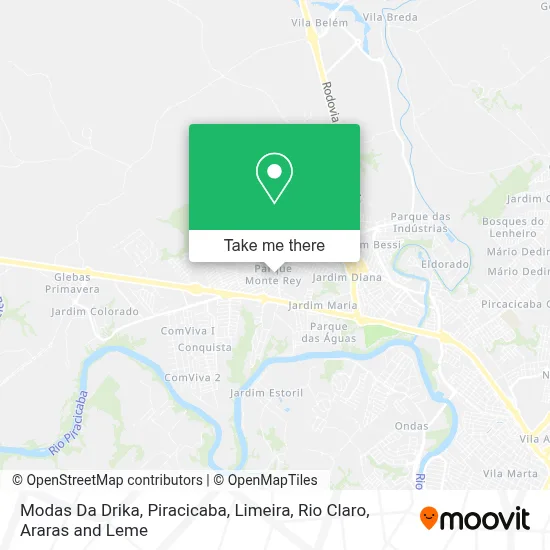 Modas Da Drika map
