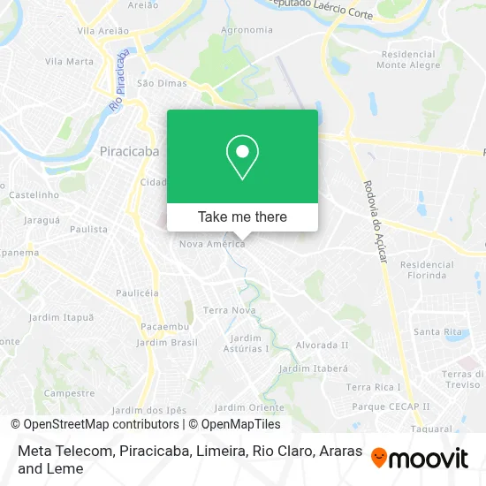 Meta Telecom map