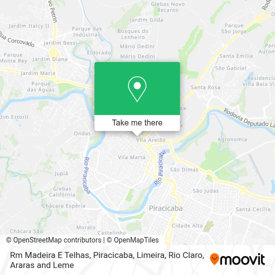 Rm Madeira E Telhas map
