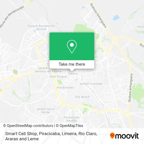 Smart Cell Shop map