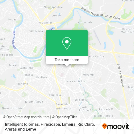Intelligent Idiomas map