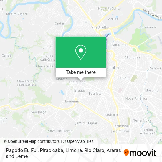 Pagode Eu Fui map