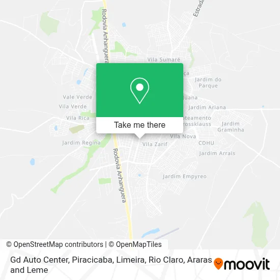 Gd Auto Center map