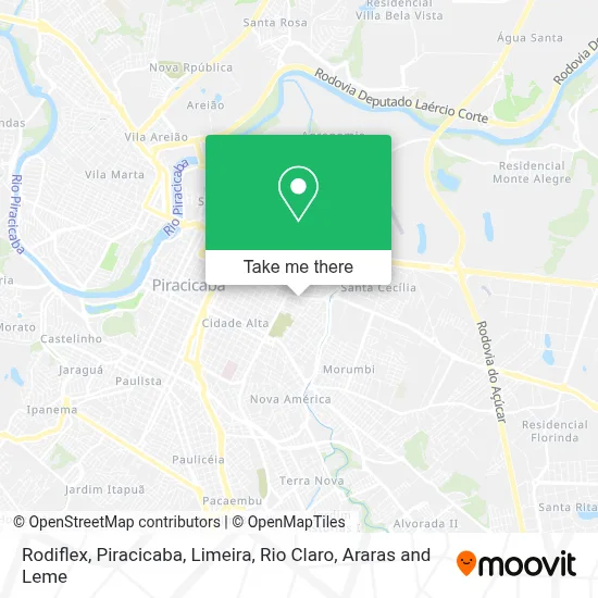Rodiflex map