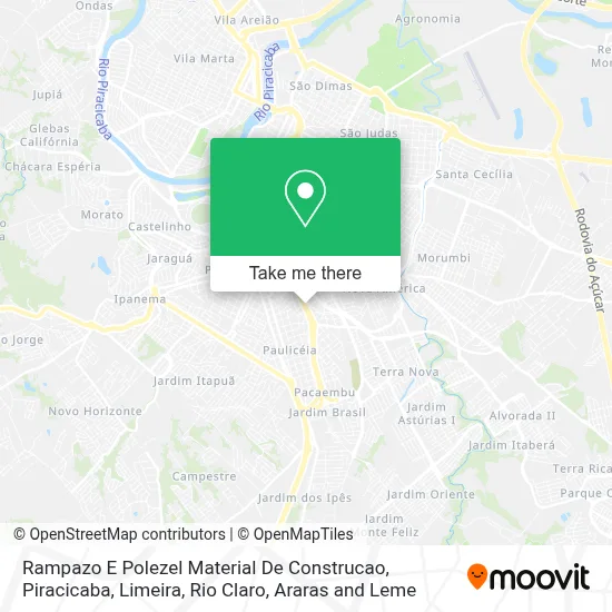 Rampazo E Polezel Material De Construcao map
