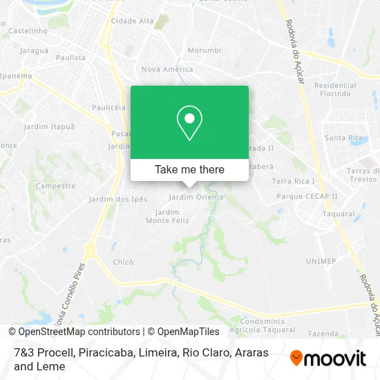7&3 Procell map