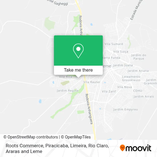 Roots Commerce map