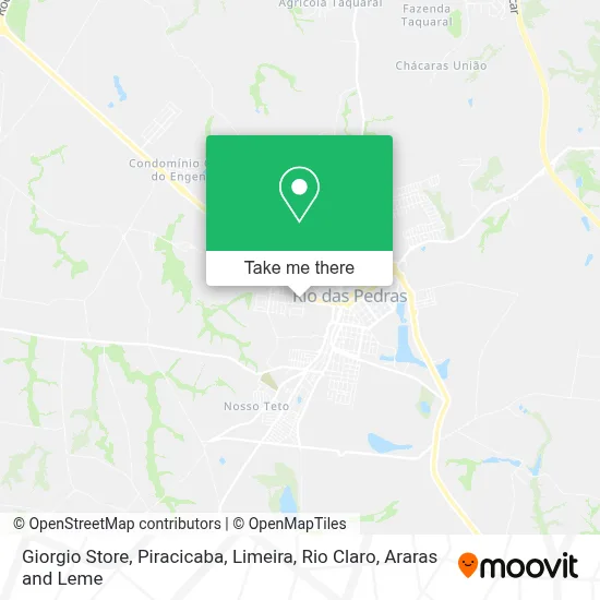 Giorgio Store map