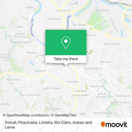 Volcat map