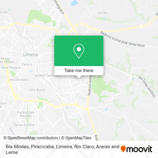 Bia Modas map