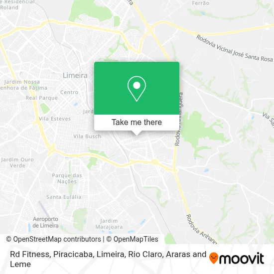 Rd Fitness map