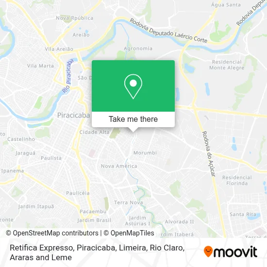 Retifica Expresso map