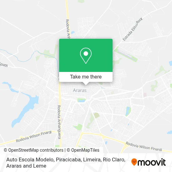 Auto Escola Modelo map