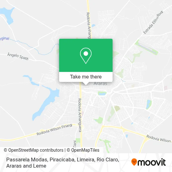 Passarela Modas map