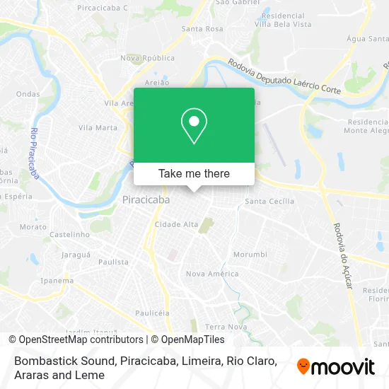 Bombastick Sound map