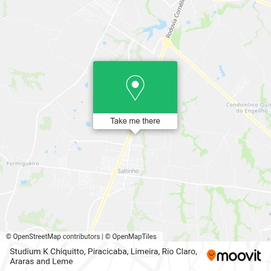 Studium K Chiquitto map