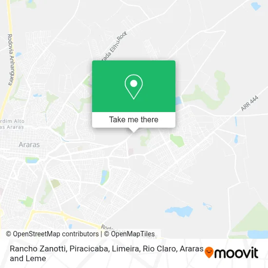 Rancho Zanotti map
