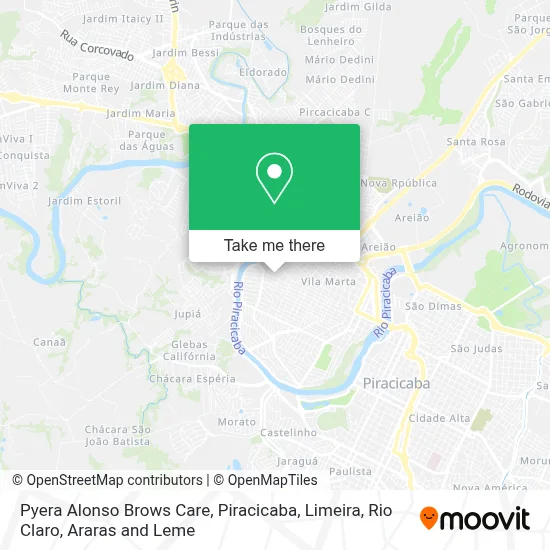 Pyera Alonso Brows Care map