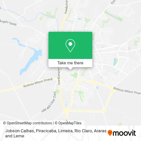 Jobson Calhas map