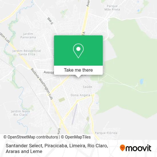 Santander Select map