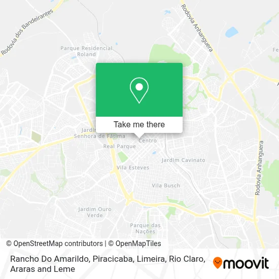 Rancho Do Amarildo map