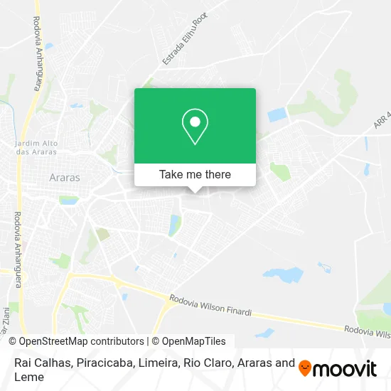 Rai Calhas map