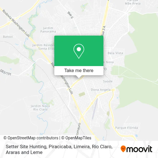 Setter Site Hunting map