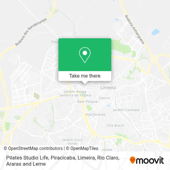 Pilates Studio Life map