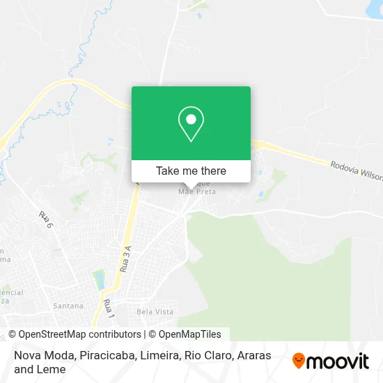 Nova Moda map