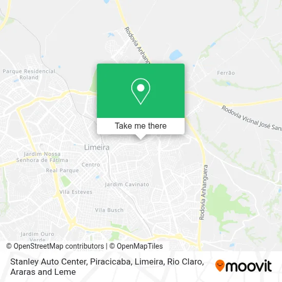 Stanley Auto Center map