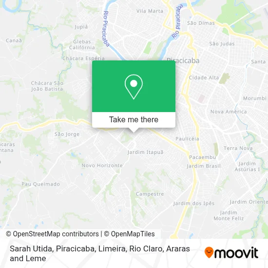 Sarah Utida map