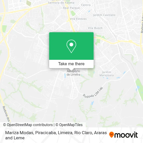 Mariza Modas map
