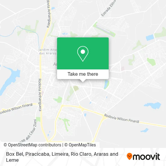 Box Bel map